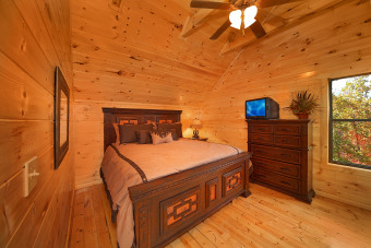 Lake House Private Theater Room - Luxury 3 bedroom cabin, , on Powdermilk Creek - Gatlinburg in Tennessee - Lakehouse Vacation Rental - Lake Home for rent on LakeHouseVacations.com