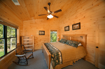 Lake House 5 Bedroom Gatlinburg Cabin Rental with Home Theater Room, , on Powdermilk Creek - Gatlinburg in Tennessee - Lakehouse Vacation Rental - Lake Home for rent on LakeHouseVacations.com