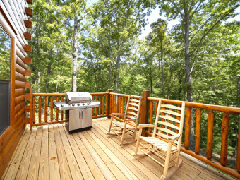 Lake House 4 Bedroom Cabin with Pool Table, Hot Tub and 9 Foot Theater Screen, , on Powdermilk Creek - Gatlinburg in Tennessee - Lakehouse Vacation Rental - Lake Home for rent on LakeHouseVacations.com