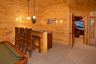 Lake House 4 Bedroom Gatlinburg Theater Room Cabin with Amazing Views of Mt LeConte, , on Powdermilk Creek - Gatlinburg in Tennessee - Lakehouse Vacation Rental - Lake Home for rent on LakeHouseVacations.com
