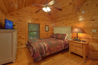 Lake House 3 Bedroom, 3 Bath, Pool Table, Hot Tub and 9 Foot Theater Screen!, , on Powdermilk Creek - Gatlinburg in Tennessee - Lakehouse Vacation Rental - Lake Home for rent on LakeHouseVacations.com