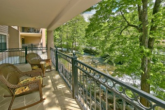 Lake House High End 2 Bedroom 2 Bath Condo - Walk to downtown, , on Powdermilk Creek - Gatlinburg in Tennessee - Lakehouse Vacation Rental - Lake Home for rent on LakeHouseVacations.com