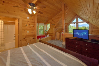 Lake House Romantic Getaway Honeymoon Cabin with Indoor Heated Pool and Waterfall, , on Douglas Lake in Tennessee - Lakehouse Vacation Rental - Lake Home for rent on LakeHouseVacations.com