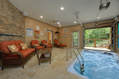 Lake House Incredible indoor pool cabin with outdoor fire pit and putt-putt golf course!, , on Douglas Lake in Tennessee - Lakehouse Vacation Rental - Lake Home for rent on LakeHouseVacations.com