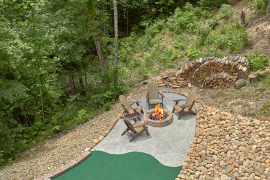 Lake House Incredible indoor pool cabin with outdoor fire pit and putt-putt golf course!, , on Douglas Lake in Tennessee - Lakehouse Vacation Rental - Lake Home for rent on LakeHouseVacations.com