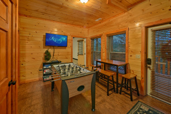 Lake House Private Heated Indoor Pool Cabin with Amazing Views - Convenient Location, , on Mill Creek in Tennessee - Lakehouse Vacation Rental - Lake Home for rent on LakeHouseVacations.com