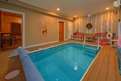 Lake House Private Heated Indoor Pool Cabin with Amazing Views - Convenient Location, , on Mill Creek in Tennessee - Lakehouse Vacation Rental - Lake Home for rent on LakeHouseVacations.com