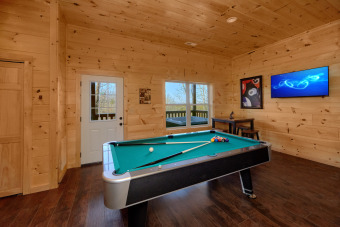 Lake House Private Indoor Pool Cabin close to all the fun!, , on West Prong Little Pigeon River in Tennessee - Lakehouse Vacation Rental - Lake Home for rent on LakeHouseVacations.com