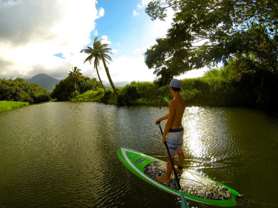 Lake House Views, romantic and private with king bed, ground floor convenience, , on Kauai - Princeville in Hawaii - Lakehouse Vacation Rental - Lake Home for rent on LakeHouseVacations.com