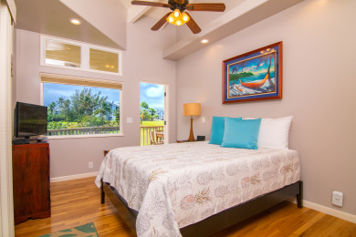 Lake House Beautiful, spacious 4 bedroom4.5 bath home with Ocean views, AC, and sauna, , on Kauai - Princeville in Hawaii - Lakehouse Vacation Rental - Lake Home for rent on LakeHouseVacations.com