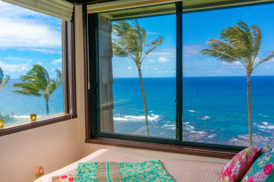 Lake House Oceanfront views, top floor privacy, bright tropical interior, , on Kauai - Princeville in Hawaii - Lakehouse Vacation Rental - Lake Home for rent on LakeHouseVacations.com
