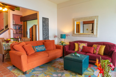 Lake House Oceanfront views, top floor privacy, bright tropical interior, , on Kauai - Princeville in Hawaii - Lakehouse Vacation Rental - Lake Home for rent on LakeHouseVacations.com