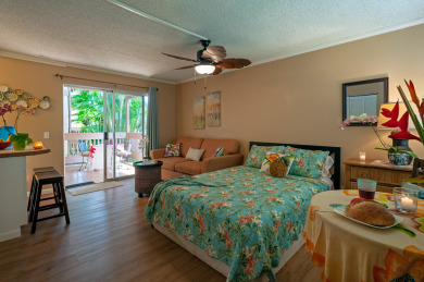 Lake House Cheerful & Affordable Studio Apartment - Walking Distance to Beaches, , on Kauai - Princeville in Hawaii - Lakehouse Vacation Rental - Lake Home for rent on LakeHouseVacations.com