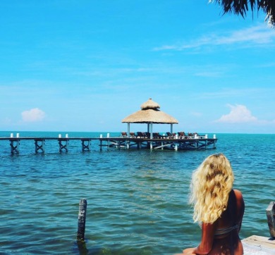 Lake House Oceanfront Penthouse 3 bed3 ba Velento#3 private dockpoolfree paddleboards, , on  in Belize District - Lakehouse Vacation Rental - Lake Home for rent on LakeHouseVacations.com