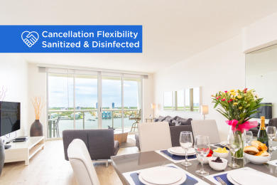 Lake House Spacious condo on high floor with amazing bay & city views. WIFI + Parking, , on Atlantic Ocean - Sunny Isles Beach in Florida - Lakehouse Vacation Rental - Lake Home for rent on LakeHouseVacations.com