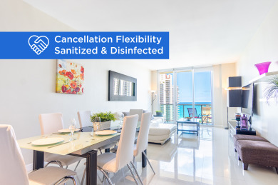 Lake House Penthouse condo with amazing ocean & park views WIFI + Parking, , on Atlantic Ocean - Sunny Isles Beach in Florida - Lakehouse Vacation Rental - Lake Home for rent on LakeHouseVacations.com