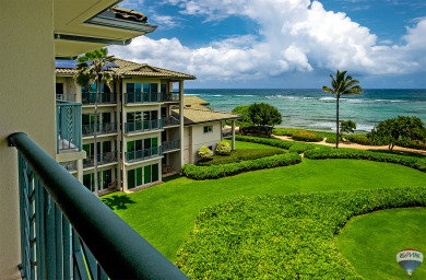 Lake House Waipouli Beach Resort G404 - Ocean Front, unobstructed ocean views, AC, WD, , on  in Hawaii - Lakehouse Vacation Rental - Lake Home for rent on LakeHouseVacations.com