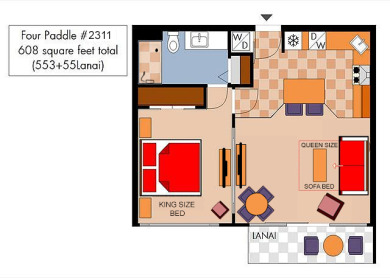 Lake House FOUR PADDLE Mountain view with full kitchen, AC, washerdryer, Wi-Fi, parking, , on Oahu - Honolulu in Hawaii - Lakehouse Vacation Rental - Lake Home for rent on LakeHouseVacations.com