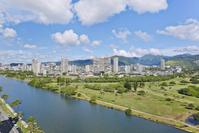 Lake House 20th Floor with Ala Wai Canal View! AC, WD, Wi-Fi, Pool, FREE Parking!, , on Oahu - Honolulu in Hawaii - Lakehouse Vacation Rental - Lake Home for rent on LakeHouseVacations.com