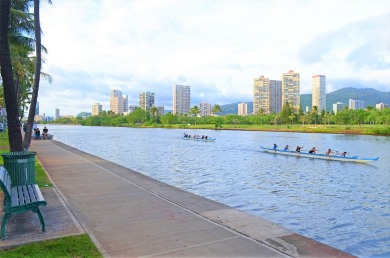 Lake House High Floor with Ala Wai Canal View! AC, WasherDryer, Wi-Fi, FREE Parking!, , on Oahu - Honolulu in Hawaii - Lakehouse Vacation Rental - Lake Home for rent on LakeHouseVacations.com