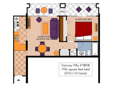 Lake House High Floor with Ala Wai Canal View! AC, WasherDryer, Wi-Fi, FREE Parking!, , on Oahu - Honolulu in Hawaii - Lakehouse Vacation Rental - Lake Home for rent on LakeHouseVacations.com