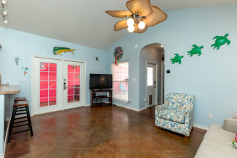 Lake House Cabana Flamingo TMRQ203K-Colorful Coastal Cottage W Private Patio & Pool, , on Gulf of Mexico - Corpus Christi in Texas - Lakehouse Vacation Rental - Lake Home for rent on LakeHouseVacations.com