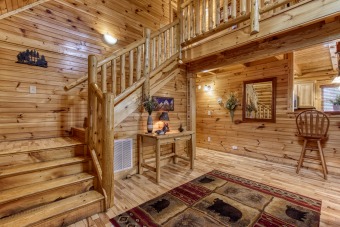 Lake House Cozy 2 Bedroom Log Cabin with Hot Tub, , on Powdermilk Creek - Gatlinburg in Tennessee - Lakehouse Vacation Rental - Lake Home for rent on LakeHouseVacations.com