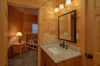 Lake House Extra - Ordinary - Enjoy amazing views form this unique cabin!, , on Powdermilk Creek - Gatlinburg in Tennessee - Lakehouse Vacation Rental - Lake Home for rent on LakeHouseVacations.com