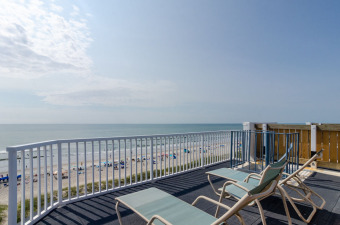 Lake House Carolina Surf Top Floor Oceanfront Condo With Roof Top Deck & Ocean Views, , on Carolina Beach Lake in North Carolina - Lakehouse Vacation Rental - Lake Home for rent on LakeHouseVacations.com