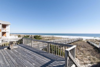 Lake House Good Times Oceanfront Cottage With Rooftop Deck and Private Beach Access, , on Atlantic Ocean - Kure Beach in North Carolina - Lakehouse Vacation Rental - Lake Home for rent on LakeHouseVacations.com