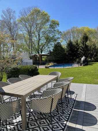 Lake House North Fork Oasis Heated Pool, Hot tub, Steps to the beach!, , on  in New York - Lakehouse Vacation Rental - Lake Home for rent on LakeHouseVacations.com