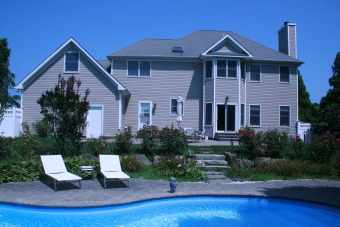 Lake House Winter Deal! Farmhouse Retreat Saltwater Pool, Access to Beach , , on  in New York - Lakehouse Vacation Rental - Lake Home for rent on LakeHouseVacations.com