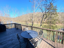 Lake House Witt's Cove Landing - 5bd, 3.5ba, Fall view when the leaves are down from the upper entertaining deck level, on Norris Lake in Tennessee - Lakehouse Vacation Rental - Lake Home for rent on LakeHouseVacations.com