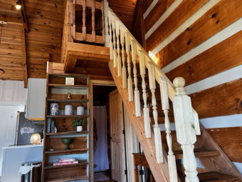 Lake House Romantic Mountain View log cabin with gas grill, private hot tub, & games!, , on Douglas Lake in Tennessee - Lakehouse Vacation Rental - Lake Home for rent on LakeHouseVacations.com