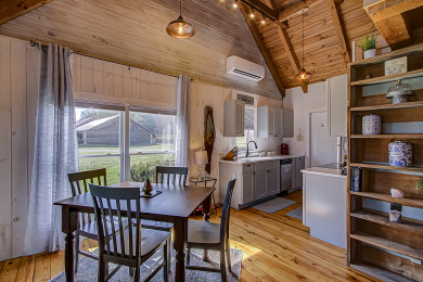 Lake House Romantic Mountain View log cabin with gas grill, private hot tub, & games!, , on Douglas Lake in Tennessee - Lakehouse Vacation Rental - Lake Home for rent on LakeHouseVacations.com