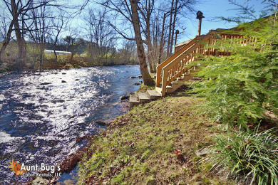 Lake House Heavenly Creekside Your Smoky Mountain Sanctuary by the Stream!, , on Cosby Creek in Tennessee - Lakehouse Vacation Rental - Lake Home for rent on LakeHouseVacations.com
