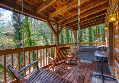 Lake House Don't Rush, Just Relax in This Gatlinburg Cabin! - Cozy Retreat for Two, , on West Prong Little Pigeon River - Gatlinburg in Tennessee - Lakehouse Vacation Rental - Lake Home for rent on LakeHouseVacations.com