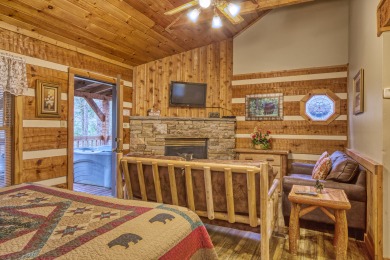 Lake House Paw-fect Getaway for You and Your Furry Friend! Cozy Gatlinburg Cabin for Two, , on West Prong Little Pigeon River - Gatlinburg in Tennessee - Lakehouse Vacation Rental - Lake Home for rent on LakeHouseVacations.com