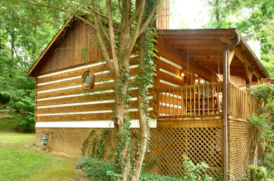 Lake House Cuddle Inn Your Cozy Couple's Hideaway Awaits!, , on West Prong Little Pigeon River - Gatlinburg in Tennessee - Lakehouse Vacation Rental - Lake Home for rent on LakeHouseVacations.com