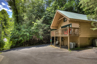 Lake House Find Your Inner Peace (and a Hot Tub!) in Gatlinburg Tranquil Cabin, , on West Prong Little Pigeon River - Gatlinburg in Tennessee - Lakehouse Vacation Rental - Lake Home for rent on LakeHouseVacations.com