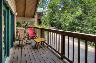 Lake House Find Your Inner Peace (and a Hot Tub!) in Gatlinburg Tranquil Cabin, , on West Prong Little Pigeon River - Gatlinburg in Tennessee - Lakehouse Vacation Rental - Lake Home for rent on LakeHouseVacations.com