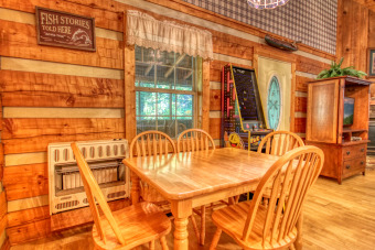 Lake House Downtown Gatlinburg Log Cabin with Video Arcade Game & Private Hot tub, , on  in Tennessee - Lakehouse Vacation Rental - Lake Home for rent on LakeHouseVacations.com