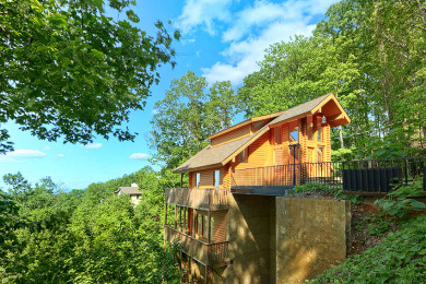 Lake House You'll Be Green With Envy! Luxury Ski Mountain Retreat with Game Room!, , on West Prong Little Pigeon River - Gatlinburg in Tennessee - Lakehouse Vacation Rental - Lake Home for rent on LakeHouseVacations.com