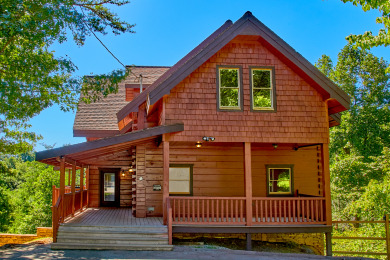 Lake House A Grand View Lodge Your Majestic Mountain Escape with Unforgettable Views!, , on West Prong Little Pigeon River - Gatlinburg in Tennessee - Lakehouse Vacation Rental - Lake Home for rent on LakeHouseVacations.com