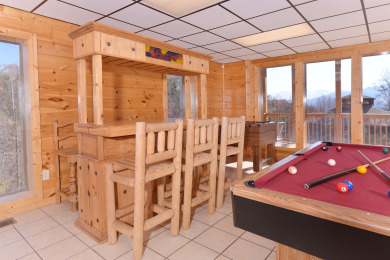 Lake House Redneck Ritz Where Rustic Meets Ritzy in the Smokies!, , on West Prong Little Pigeon River - Gatlinburg in Tennessee - Lakehouse Vacation Rental - Lake Home for rent on LakeHouseVacations.com