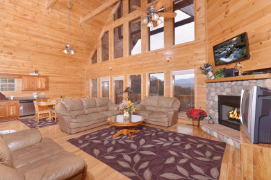 Lake House Redneck Ritz Where Rustic Meets Ritzy in the Smokies!, , on West Prong Little Pigeon River - Gatlinburg in Tennessee - Lakehouse Vacation Rental - Lake Home for rent on LakeHouseVacations.com