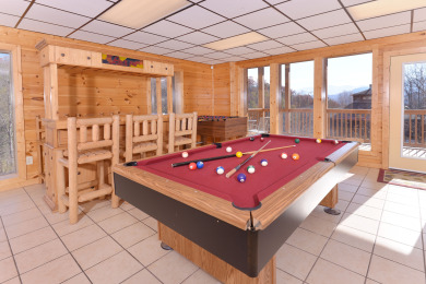 Lake House Redneck Ritz Where Rustic Meets Ritzy in the Smokies!, , on West Prong Little Pigeon River - Gatlinburg in Tennessee - Lakehouse Vacation Rental - Lake Home for rent on LakeHouseVacations.com