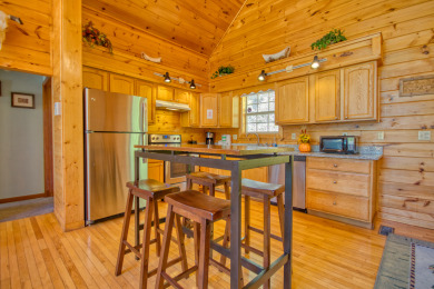 Lake House Gatlinburg's large cabin Lodge with internet, arcade, games, & pool access!, , on West Prong Little Pigeon River - Gatlinburg in Tennessee - Lakehouse Vacation Rental - Lake Home for rent on LakeHouseVacations.com