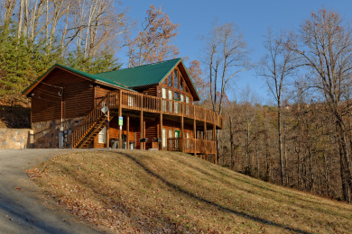 Lake House Gatlinburg's large cabin Lodge with internet, arcade, games, & pool access!, , on West Prong Little Pigeon River - Gatlinburg in Tennessee - Lakehouse Vacation Rental - Lake Home for rent on LakeHouseVacations.com