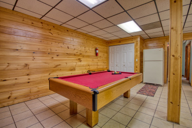 Lake House Gatlinburg's large cabin Lodge with internet, arcade, games, & pool access!, , on West Prong Little Pigeon River - Gatlinburg in Tennessee - Lakehouse Vacation Rental - Lake Home for rent on LakeHouseVacations.com